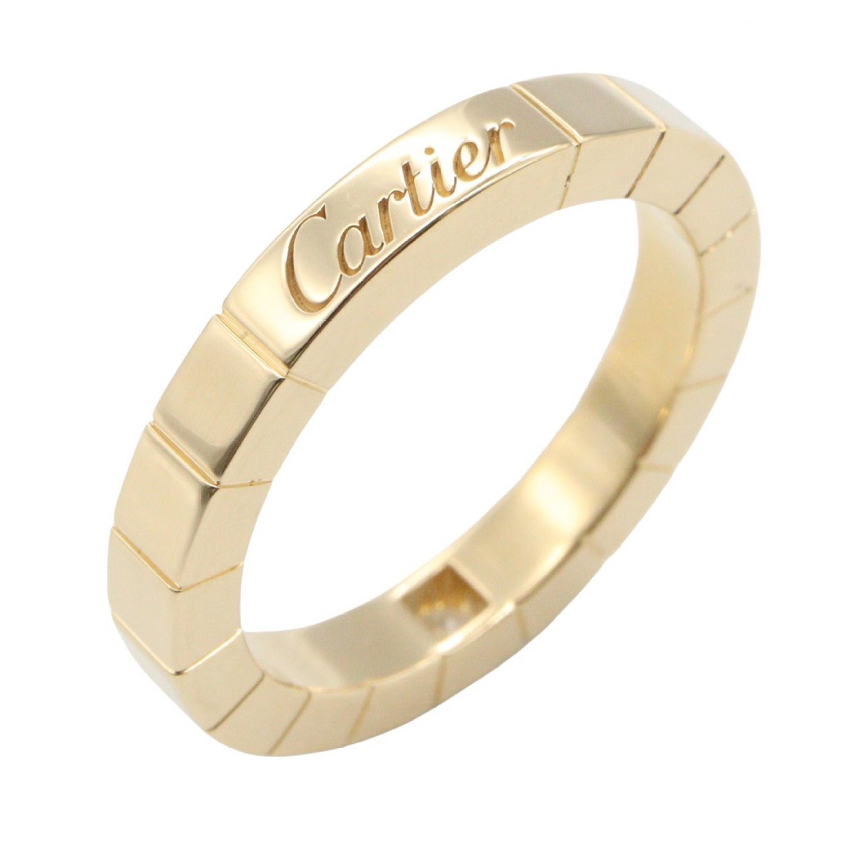 カルティエ CARTIER ラニエール リング 1PD リング・指輪 ジュエリー K18(イエローゴールド) ダイヤモンド レディース ゴールド系 / クリア系 【中古】
