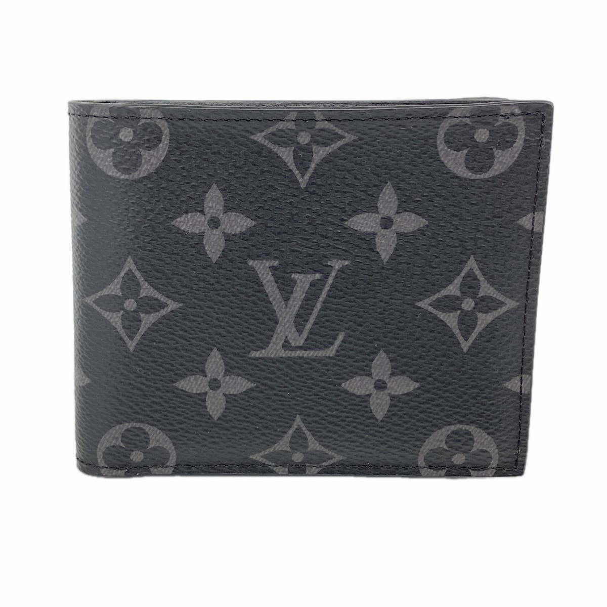 【6dc3649-k】ルイヴィトン 財布 モノグラム・エクリプス ポルトフォイユマルコNM M62545 ブラック【中古】メンズ