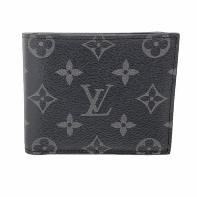 【6dc3649-k】ルイヴィトン 財布 モノグラム・エクリプス ポルトフォイユマルコNM M62545 ブラック【中古】メンズ