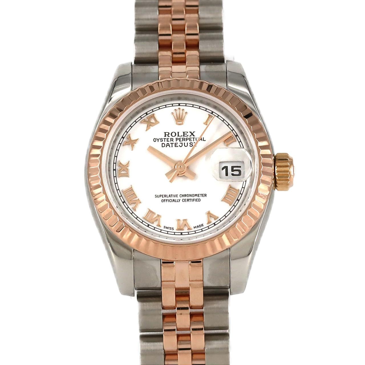 ロレックス デイトジャスト 179171 SSxPG 自動巻 M番