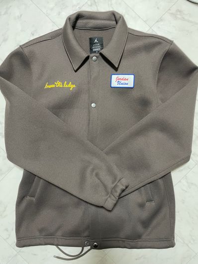 Air Jordan x Union Coaches Jacket "Ironstone"