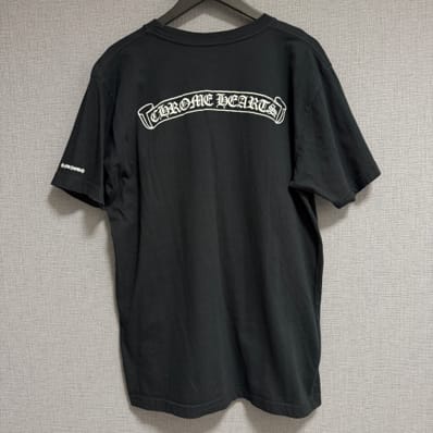 Chrome Hearts Scroll Label Print T-Shirt "Black"