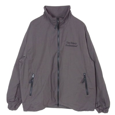 The Ennoy Professional ザ エンノイ プロフェッショナル 24AW AW24BRENJK02LP CPN Jacket ダブルジップ ナイロン ジャケット グレー系 L【中古】