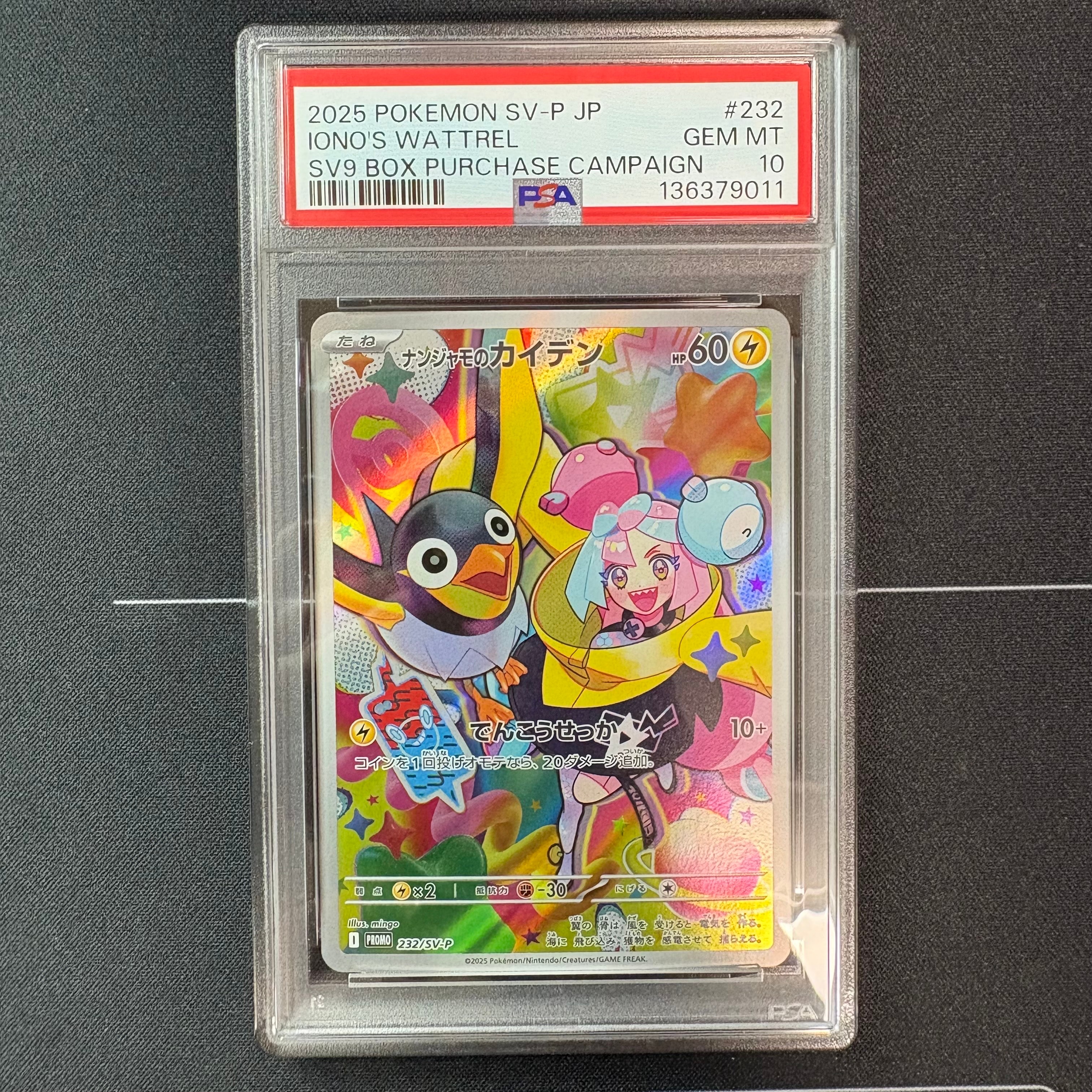 ナンジャモのカイデン P [SV-P 232](プロモーションカード「拡張パック バトルパートナーズ Box購入キャンペーン」)