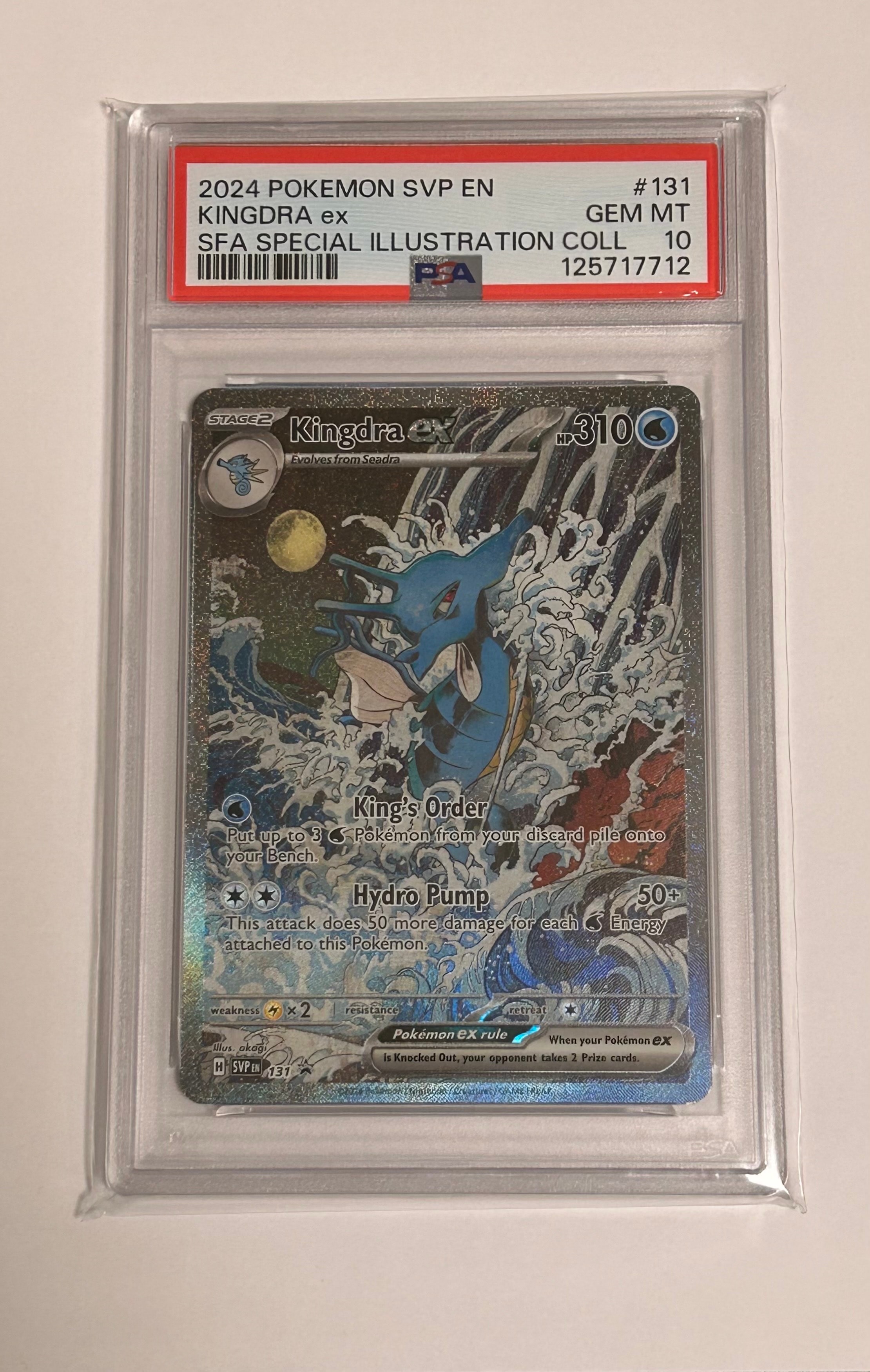 PSA 10]Kingdra ex P [SVP EN 131](Scarlet & Violet 