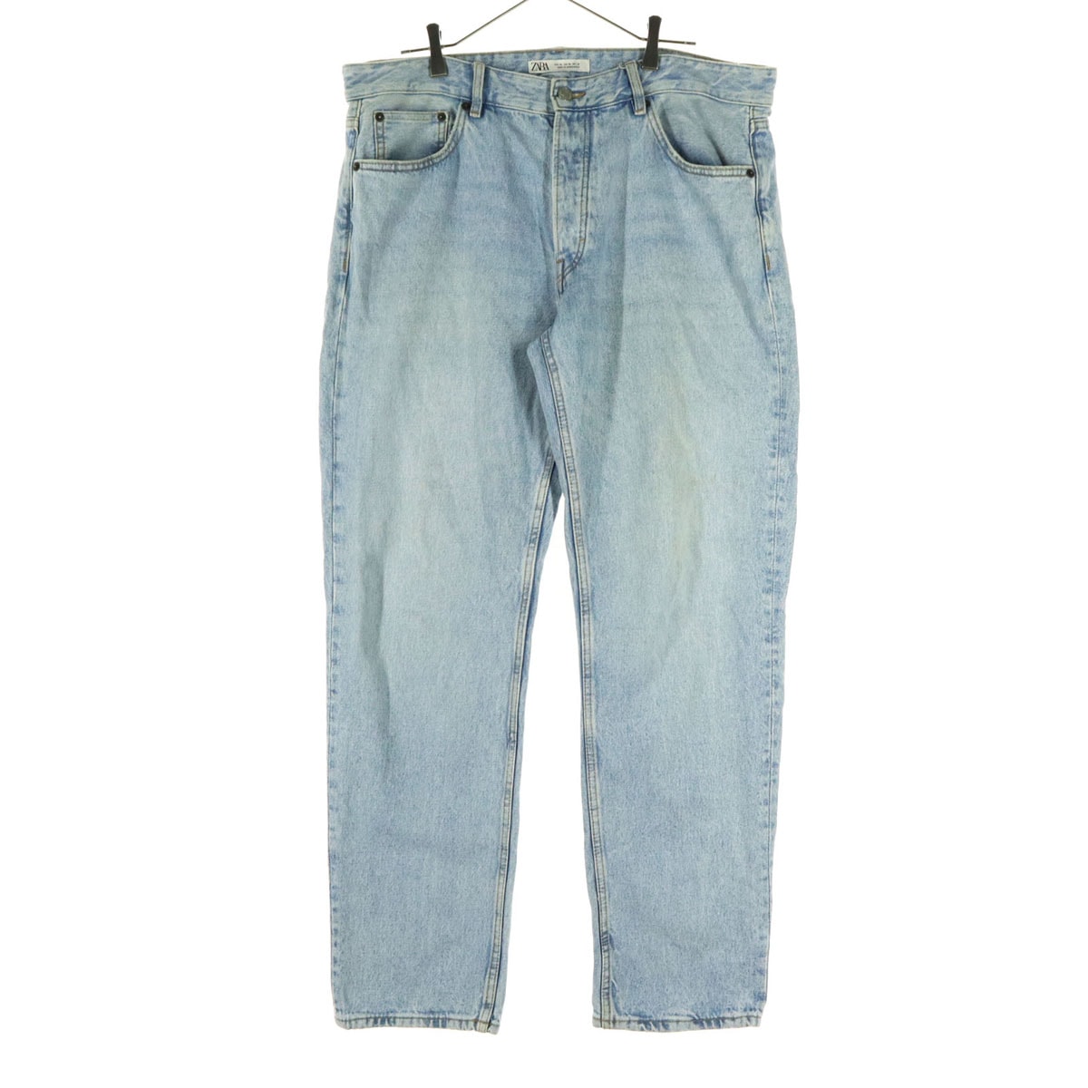 ZARA ザラ コットン デニムパンツ 46 ブルー系