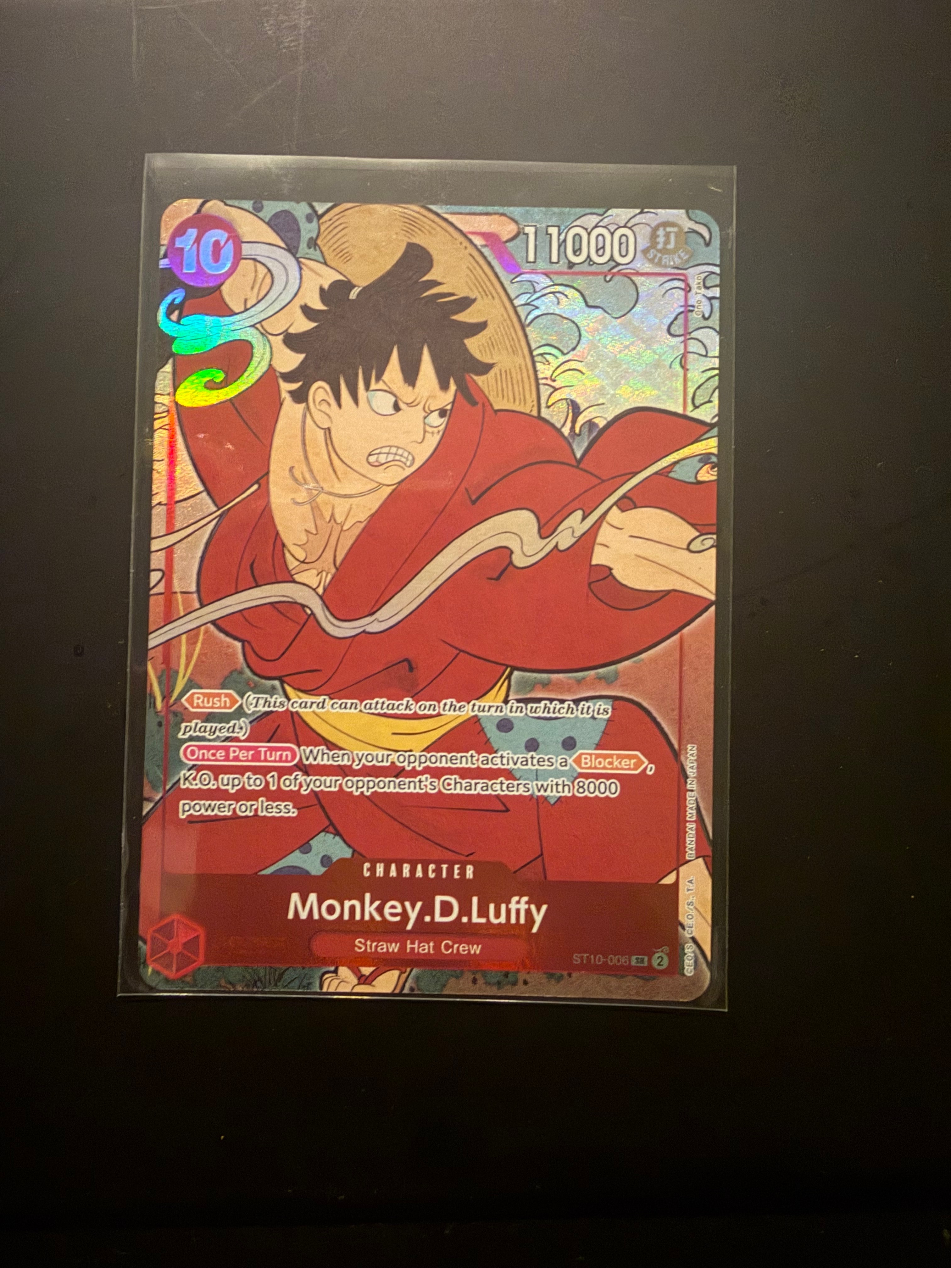 モンキー・D・ルフィ SR [ST10-006]【英語版】(1st アニバーサリー セット)