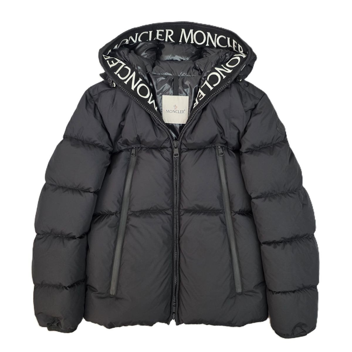 【値下げ】MONCLER モンクレール MONTCLA MONTCLA JACKET モンクラ ロゴ刺繍 ダウン 19年製 ダウンジャケット F20911B56900 XS ナイロン メンズ【中古】