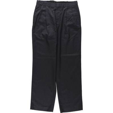 古着 ブルックスブラザーズ Brooks Brothers BROOKSEASE ツータック ウールパンツ スラックス USA製 メンズw31相当/eaa622826