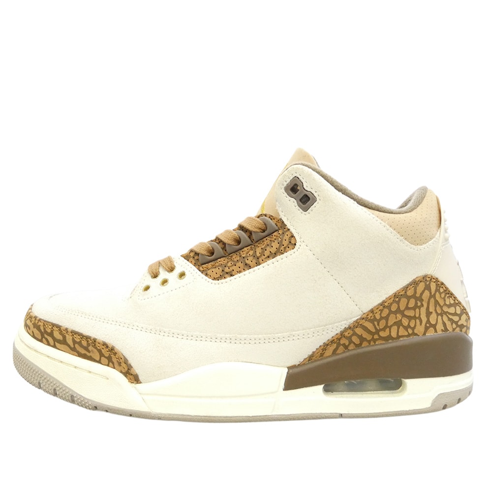 NIKE ナイキ スニーカー CT8532-102 Air Jordan 3 Retro Orewood Brown エアジョーダン3 オールウッドブラウン レトロ ハイカット スニーカー オフホワイト系 ライトブラウン系 27cm【中古】