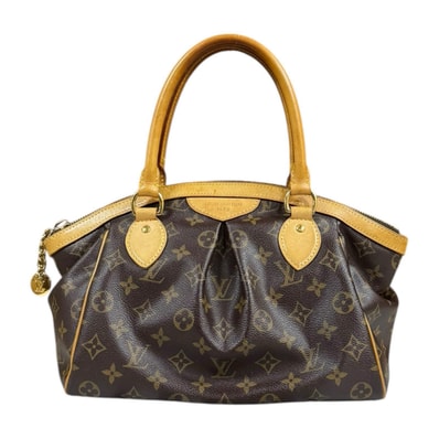 ルイヴィトン ティボリPM モノグラム ハンドバッグ モノグラムキャンバス M40143 ブラウン レディース LOUIS VUITTON 中古