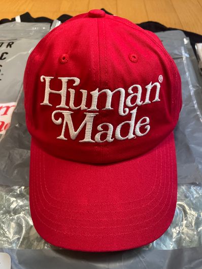 HUMAN MADE Girls Don't Cry Hat "Red" / VERDY