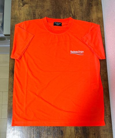 【新品】BALENCIAGA(バレンシアガ)ロゴ スリムTシャツ