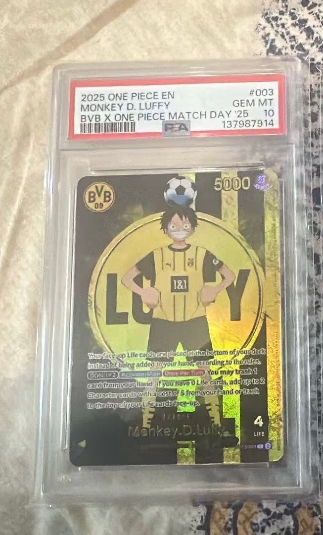 モンキー・D・ルフィ L [ST13-003]【英語版】(プロモーションカード「ボルシアドルトムント × ONE PIECE マッチデー 2025」)