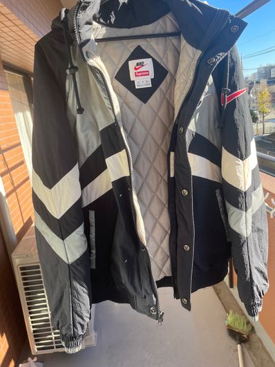 Supreme / Nike Hooded Sport Jacket "Silver"