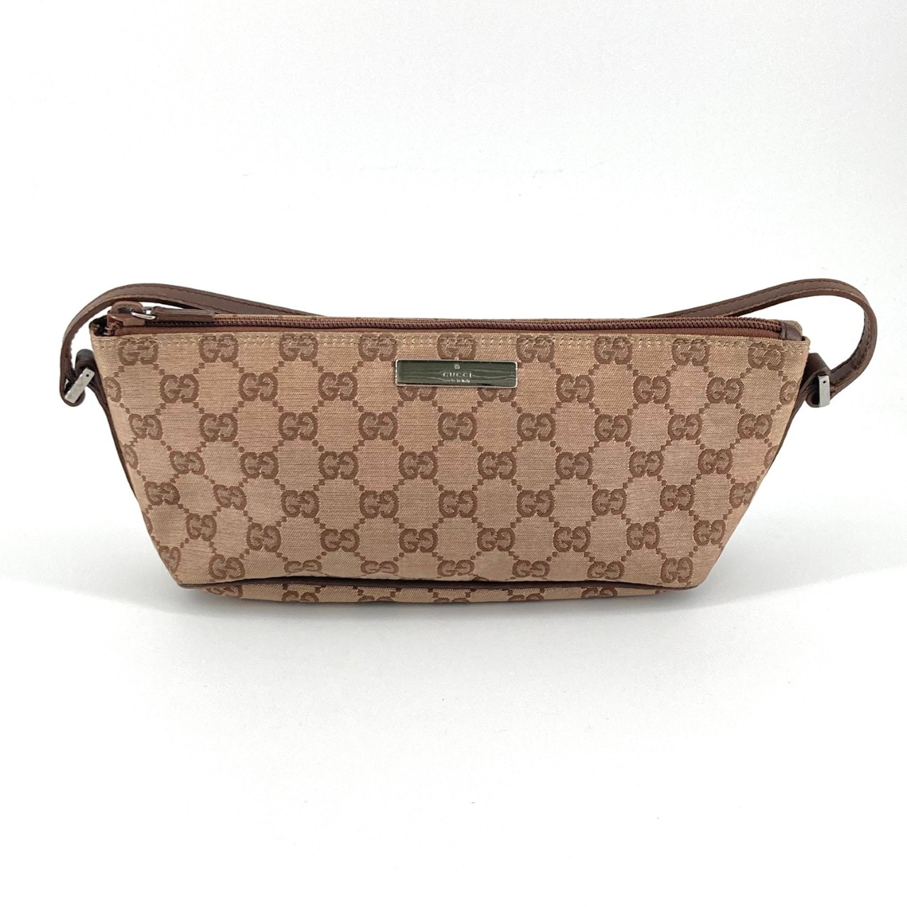 GUCCI(グッチ) GGキャンバス 2way ポーチ仕様 07198 ショルダーバッグ ベージュ