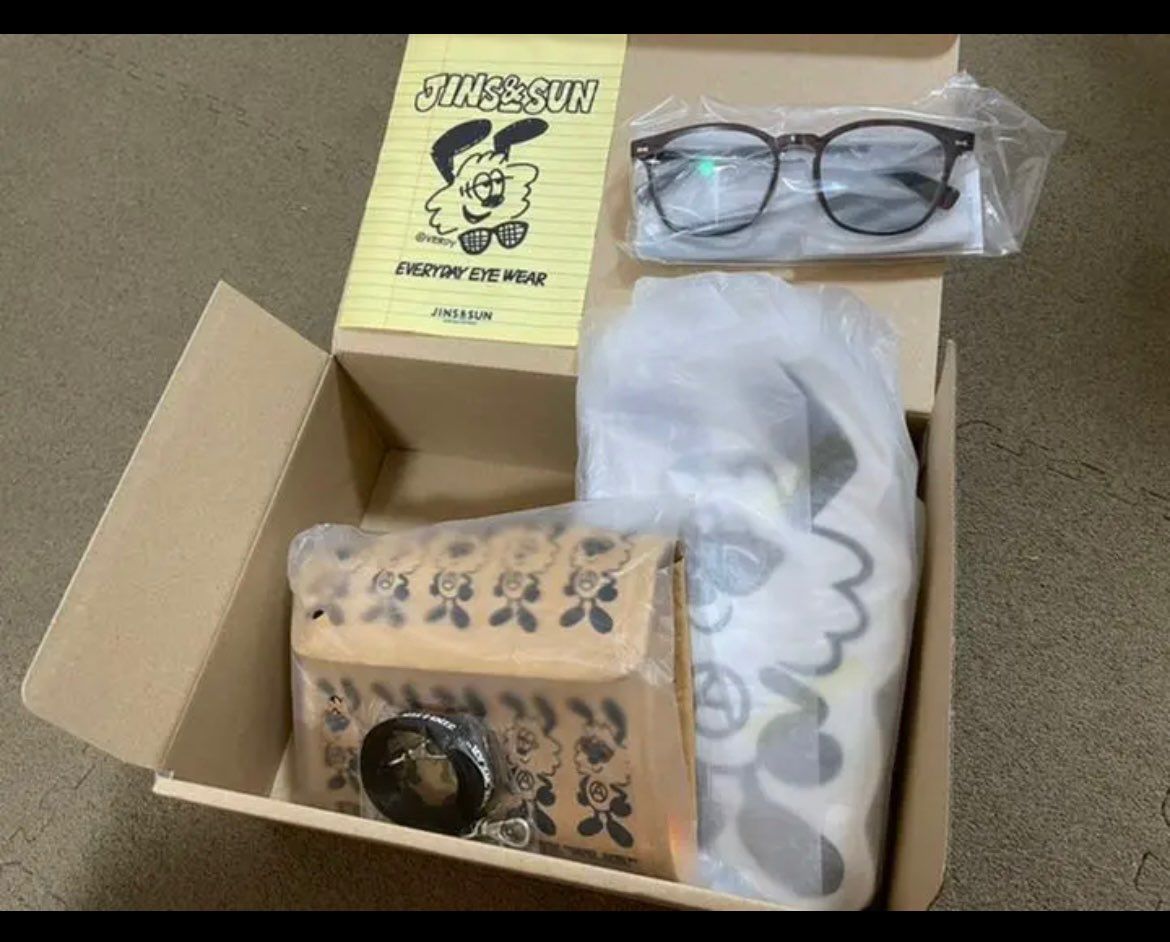 verdy jins コラボ眼鏡