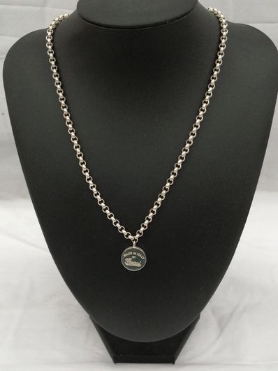 GUCCI Trademark Necklace "Silver"
