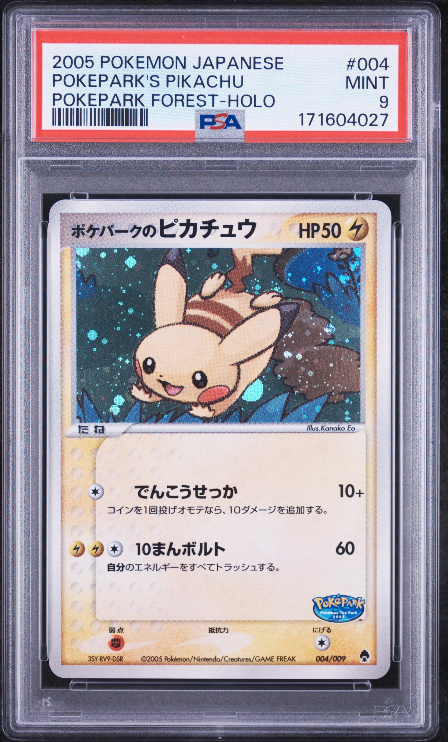 ポケパークのピカチュウ [PCG 004/009](ポケパークプレミアムファイル
