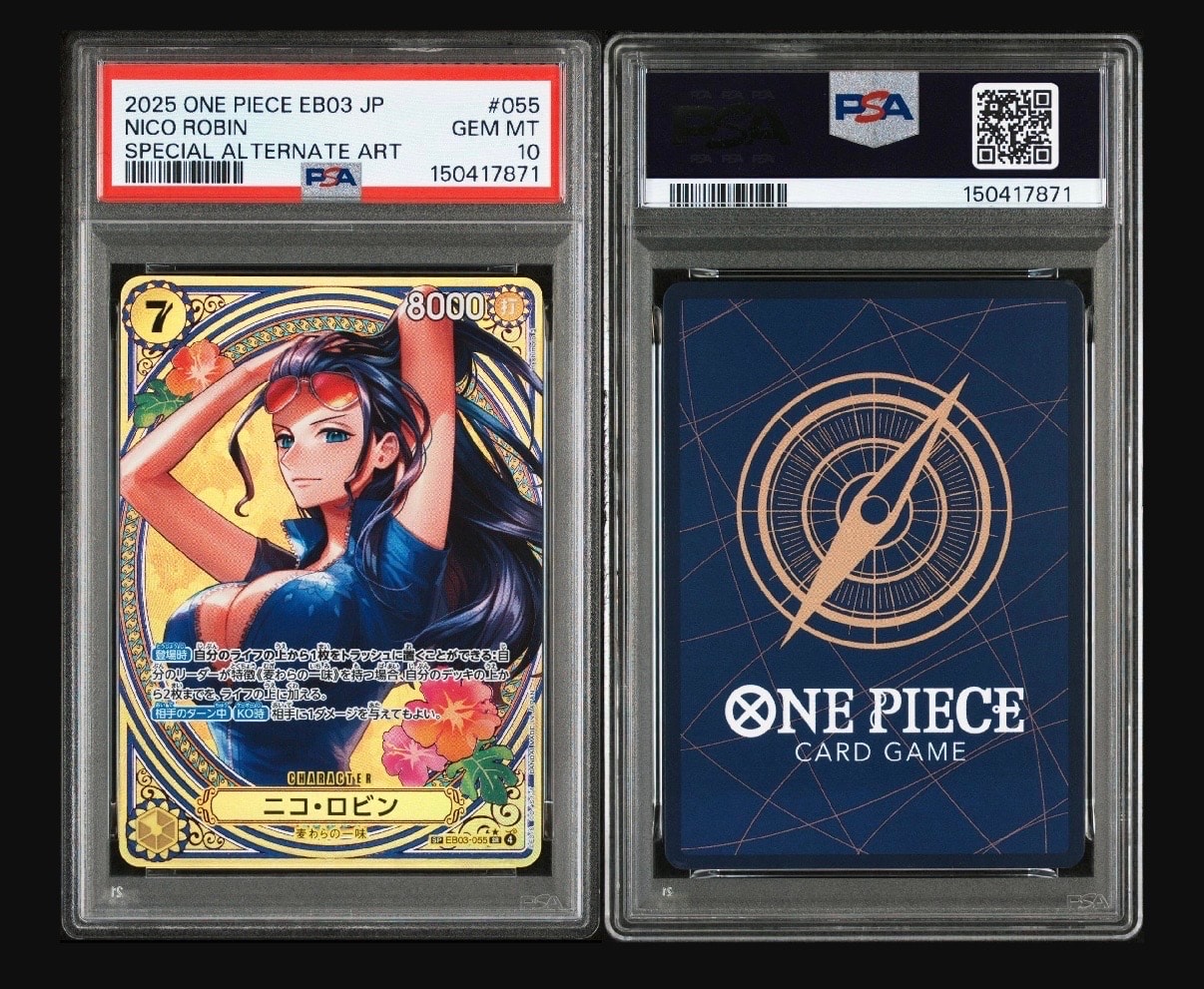 PSA10】ニコ・ロビン SR-SPC [EB03-055](エクストラブースター