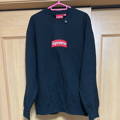 Supreme Box Logo Crewneck "Black" (22FW)