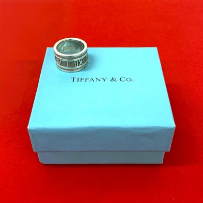 TIFFANY&Co. ティファニー アトラス ワイド リング シルバー925 リング・指輪 13号 シルバー
39085