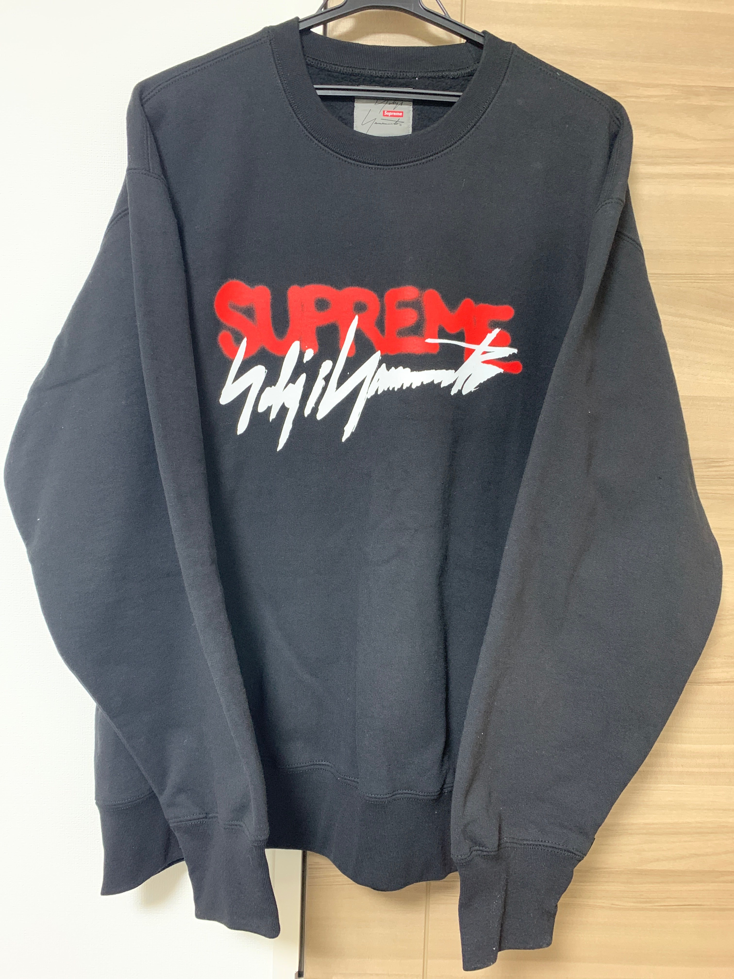 Supreme x Yohji Yamamoto Crewneck "Black"