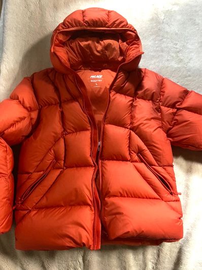 PALACE Pertex Frost Balaclava Puffa "Orange"