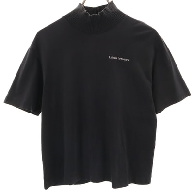 ZARA ザラ 半袖 ハイネック Tシャツ M ブラック