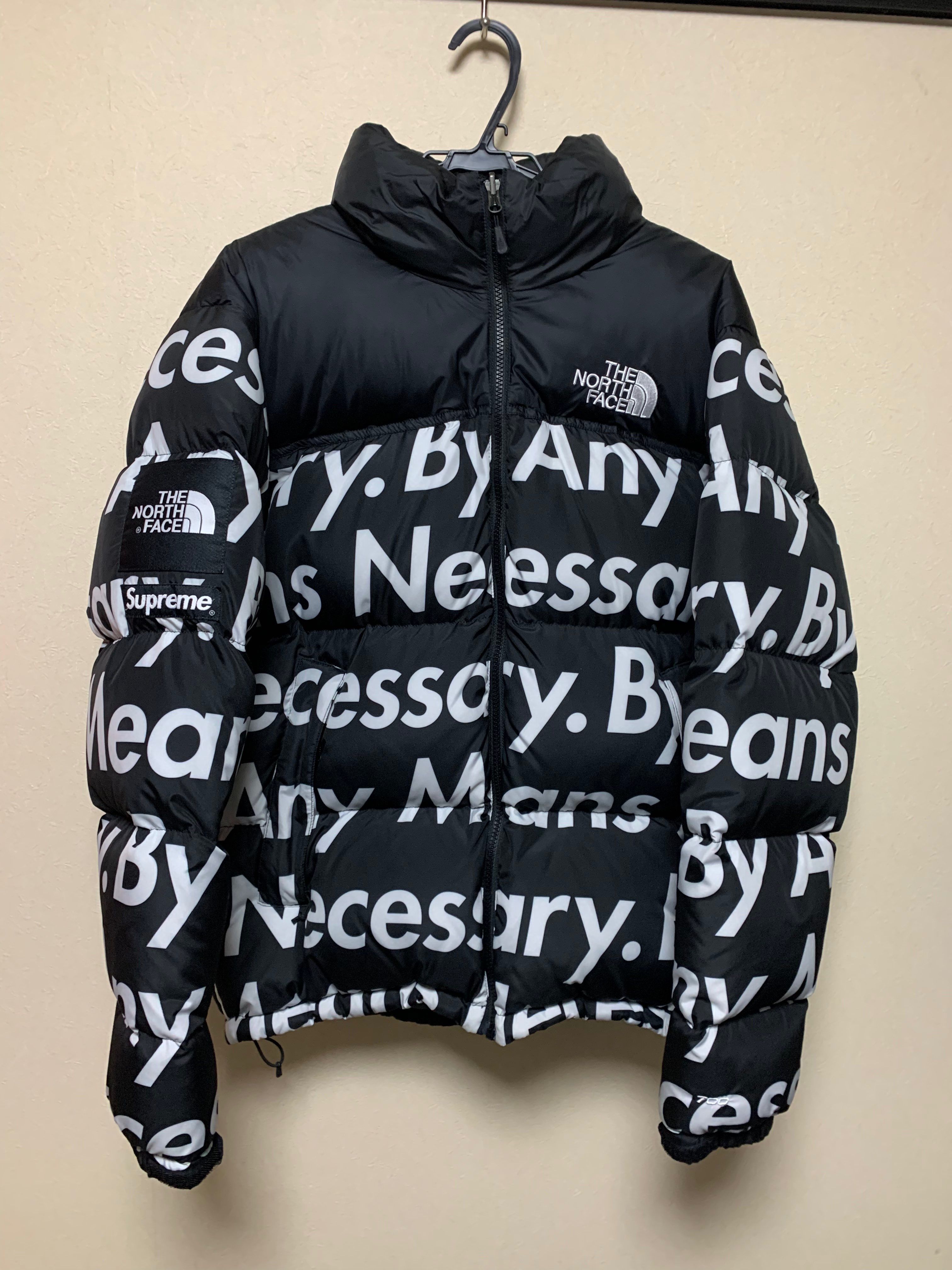 Supreme x The North Face By Any Means Nuptse Jacket "Black"