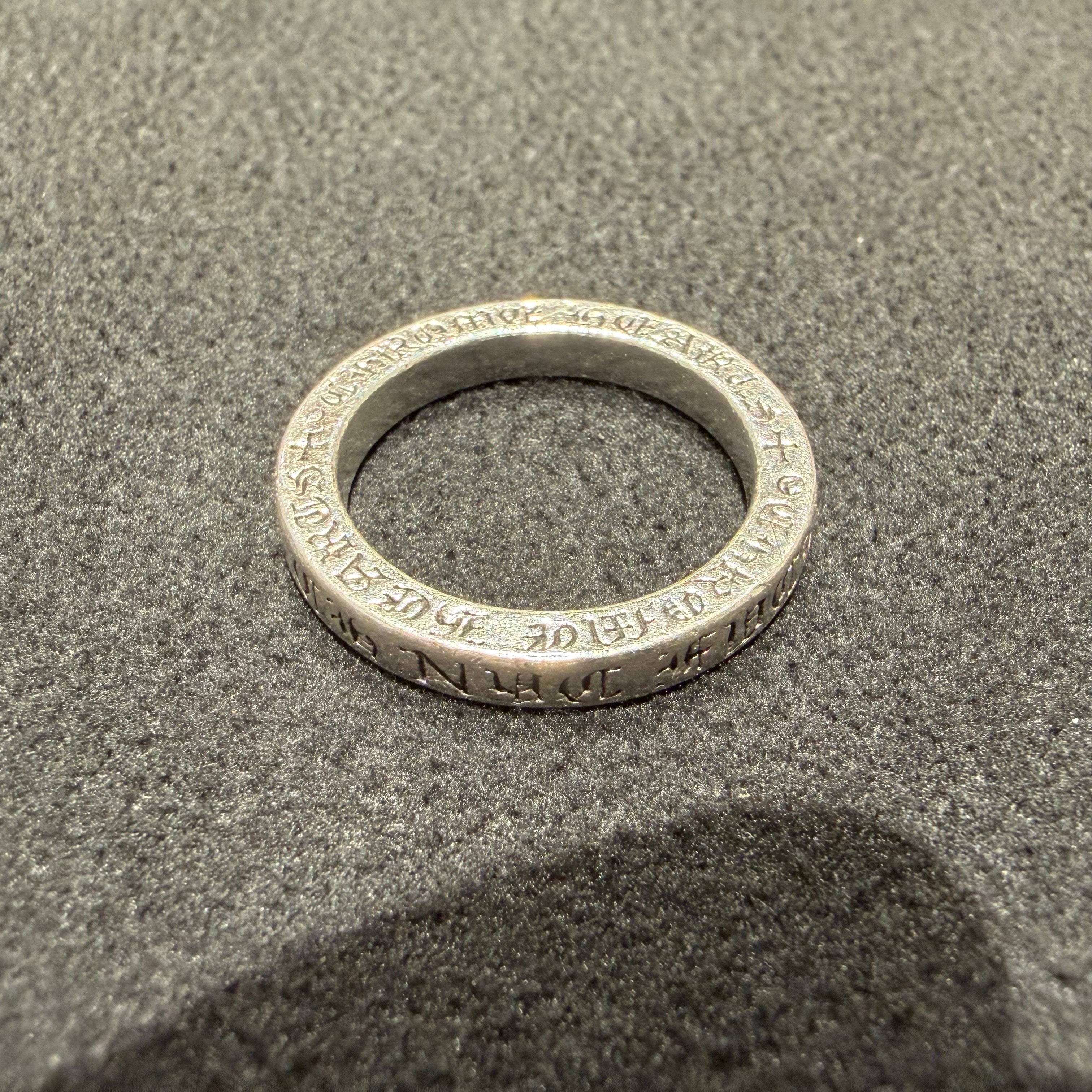 Chrome Hearts Spacer Ring Fuck You 3mm NYC Exclusive "Silver"