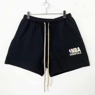 FEAR OF GOD ESSENTIALS x NBA Sweatshorts "Black"