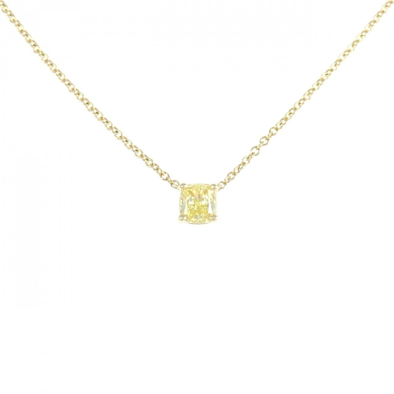 ティファニー ダイヤモンド ネックレス 0.42CT FIY VVSI
