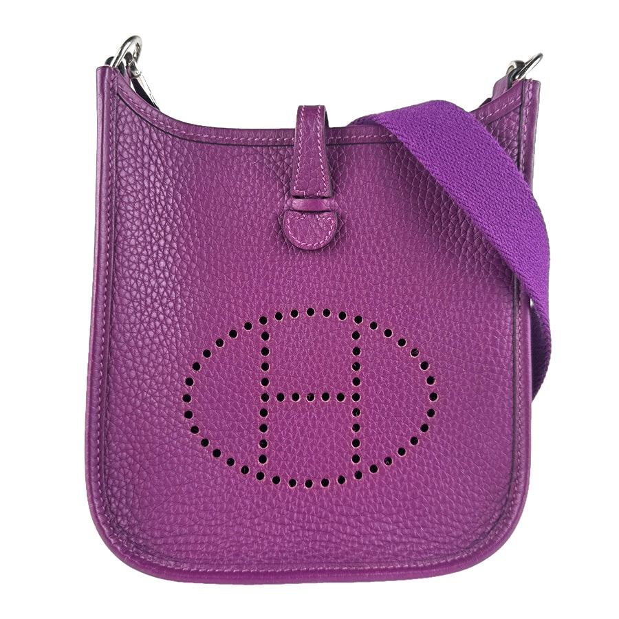 エルメス HERMES ショルダーバッグ エヴリン アマゾン TPM トリヨンクレマンス アネモネ レディース【中古】 z9255