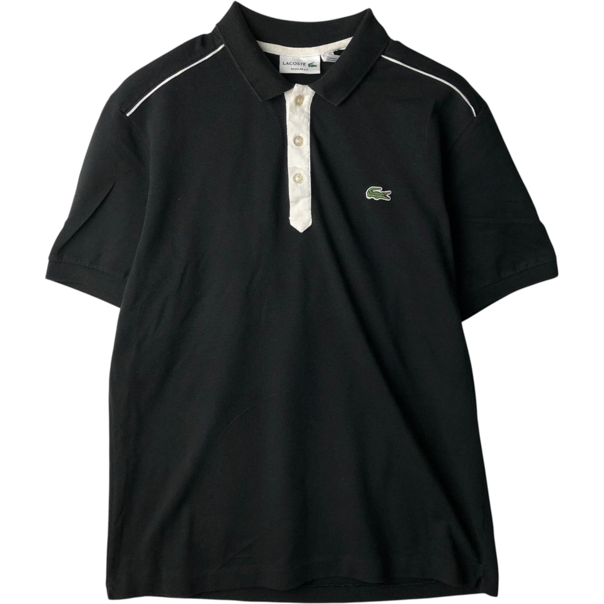 古着 ラコステ LACOSTE REGULAR FIT 半袖 ポロシャツ 7 メンズXXL相当/eaa477722
