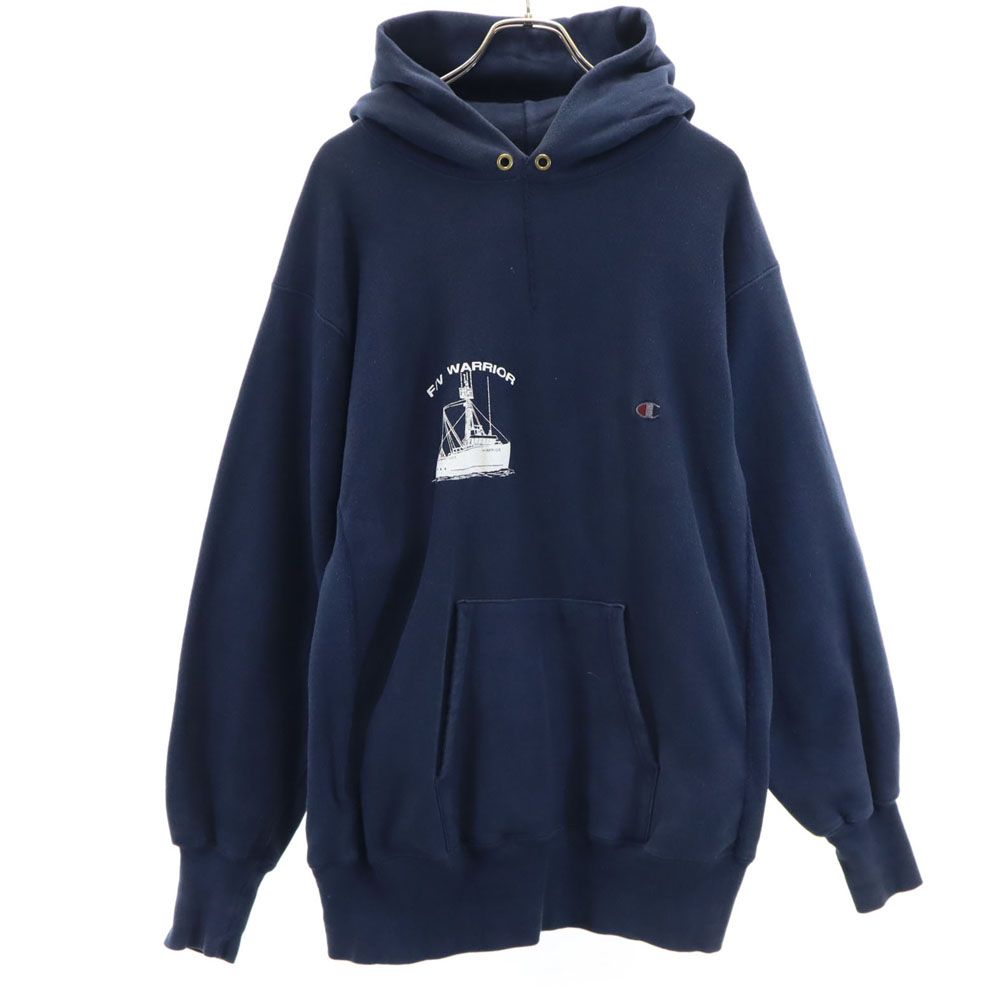 Champion 90s 長袖 スウェットパーカー