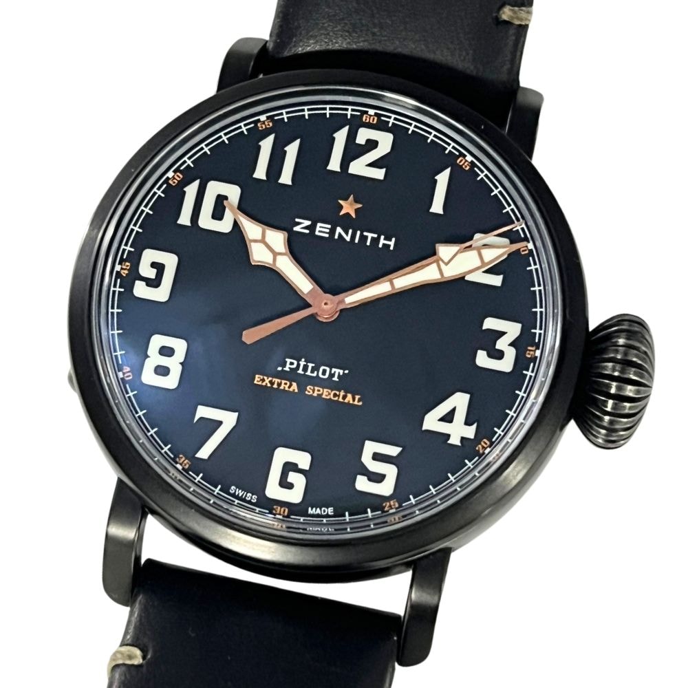 ZENITH ゼニス 11.2432.679/21.C900 パイロットタイプ20 トンアップ 自動巻き メンズ 腕時計 OG33