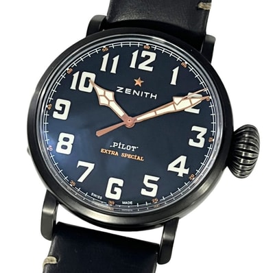ZENITH ゼニス 11.2432.679/21.C900 パイロットタイプ20 トンアップ 自動巻き メンズ 腕時計 OG33
