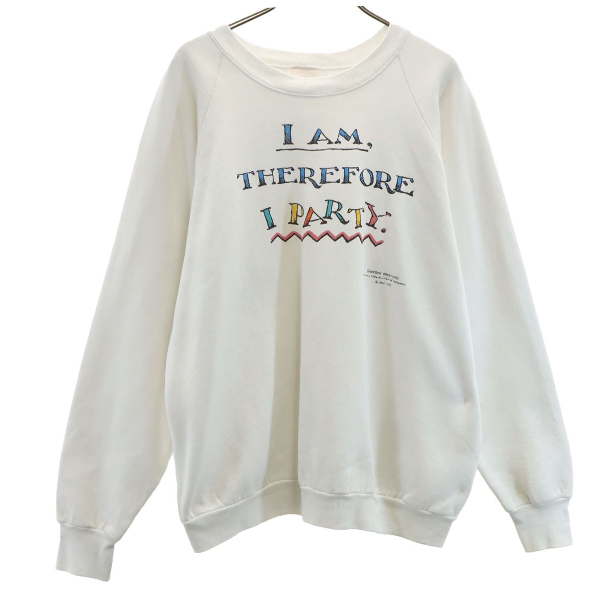 FRUIT OF THE LOOM フルーツオブザルーム 90s オールド 長袖 スウェット トレーナー ホワイト