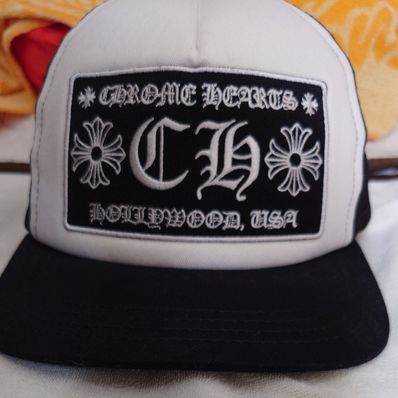 Chrome Hearts Trucker Cap CH "Black/White"