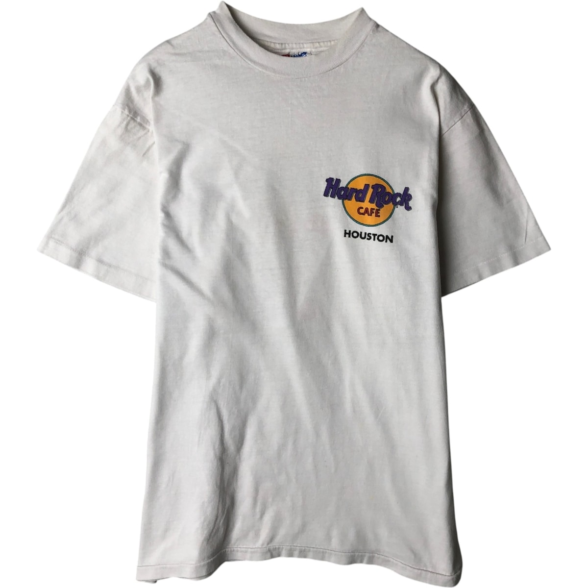 古着 90年代 ヘインズ Hanes HARD ROCK CAFE ハードロックカフェ アドバタイジングTシャツ USA製 メンズM相当 ヴィンテージ/eaa638712