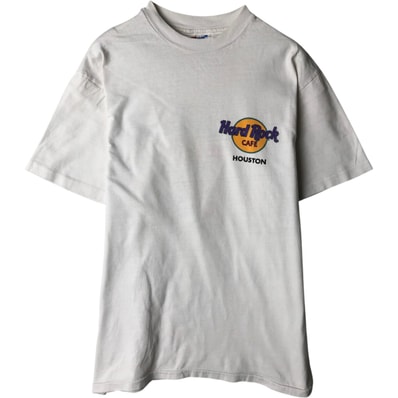 古着 90年代 ヘインズ Hanes HARD ROCK CAFE ハードロックカフェ アドバタイジングTシャツ USA製 メンズM相当 ヴィンテージ/eaa638712