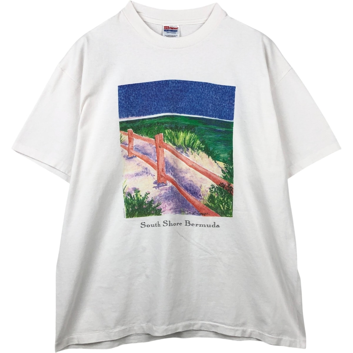 B (目立った傷や汚れなし)】古着 90年代 ヘインズ Hanes HEAVYWEIGHT 