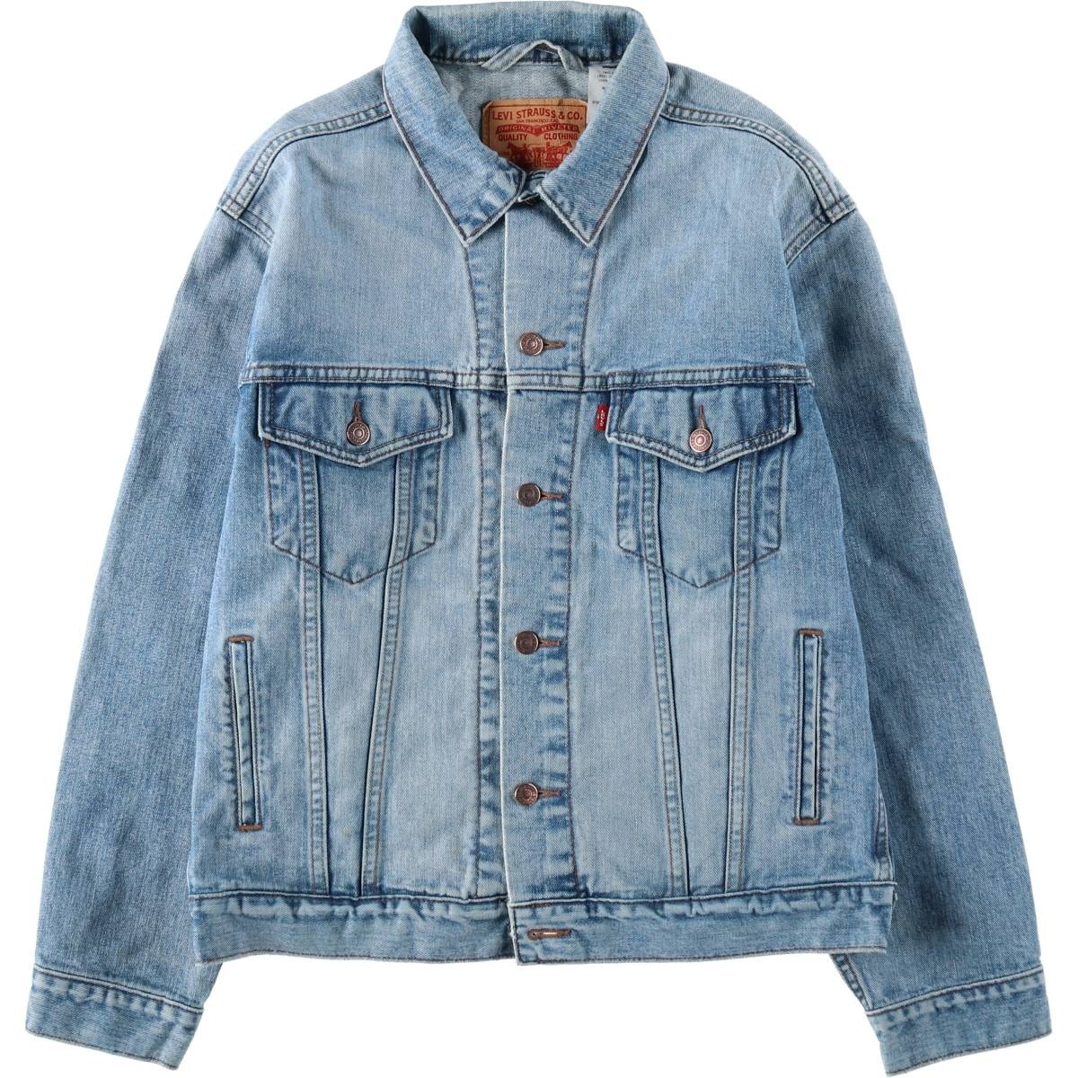 古着 リーバイス Levi's デニムジャケット Gジャン メンズM相当/eaa630177
