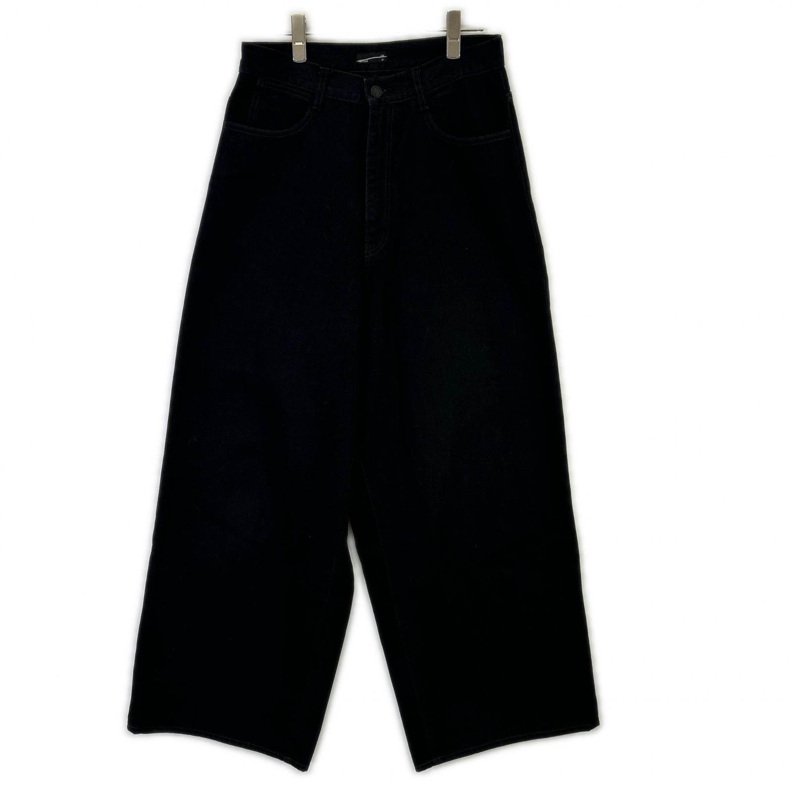 ラッドミュージシャン 22AW ブラック 12oz DENIM BAGGY デニムパンツ 42