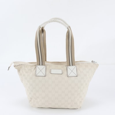 ■美品 グッチ GGキャンバス 131230 トート バッグ