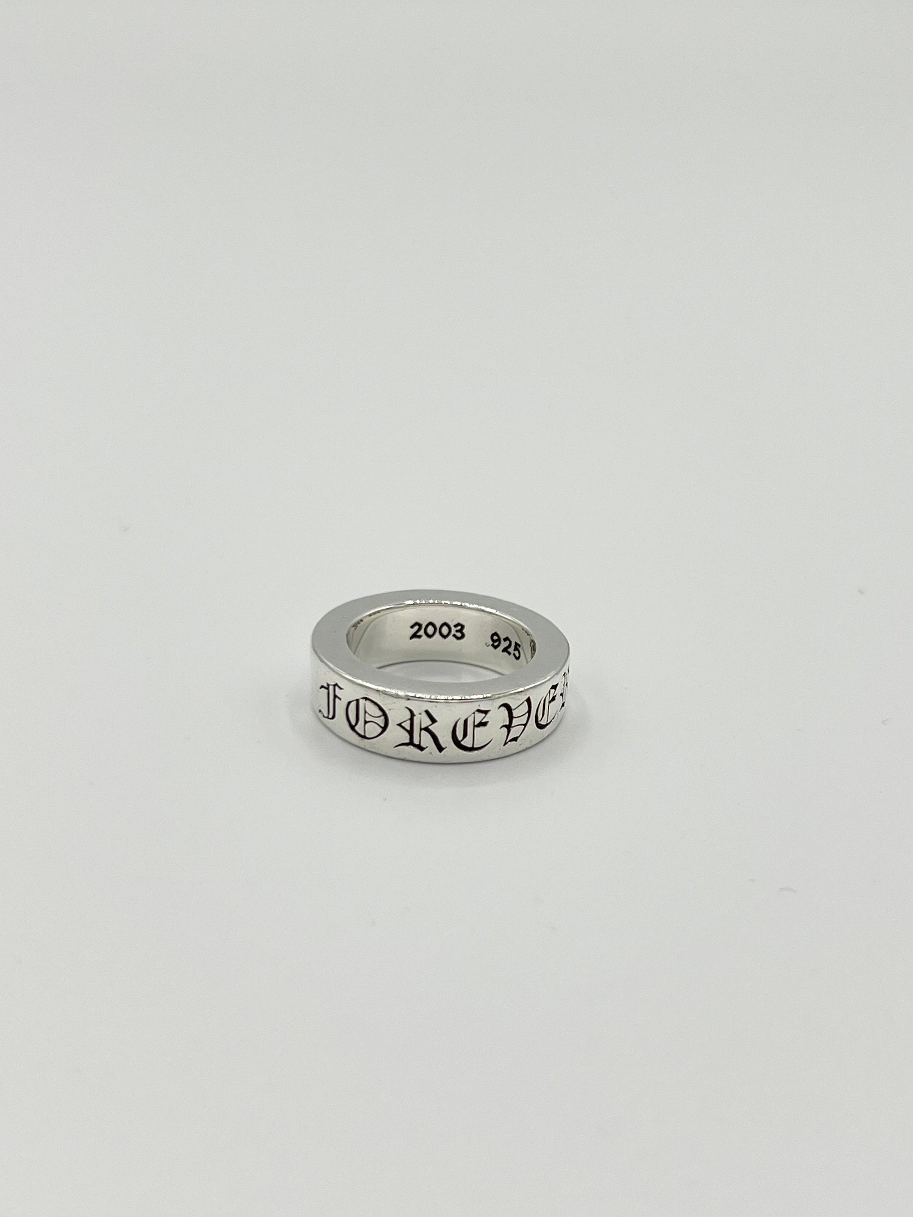 Chrome Hearts Spacer Ring 6mm CH Forever "Silver"