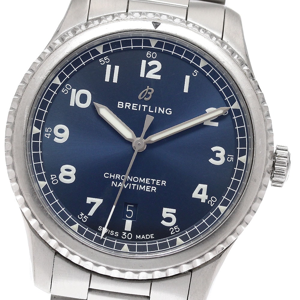 ブライトリング ナビタイマー8 デイト A17314 メンズ 【中古】