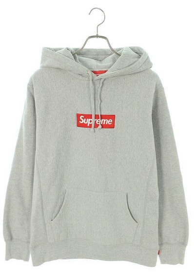 Supreme Box Logo Hooded Sweatshirt "Heather Grey" (16FW)