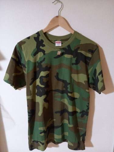 Supreme Headline Tee "Woodland Camo"